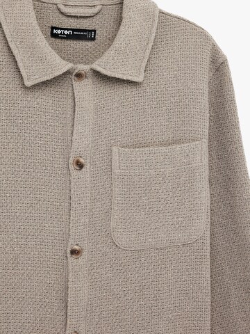 Koton Regular fit Button Up Shirt in Brown