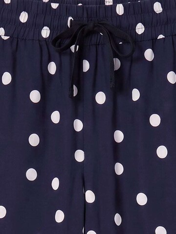 TOM TAILOR Wide leg Broek in Blauw