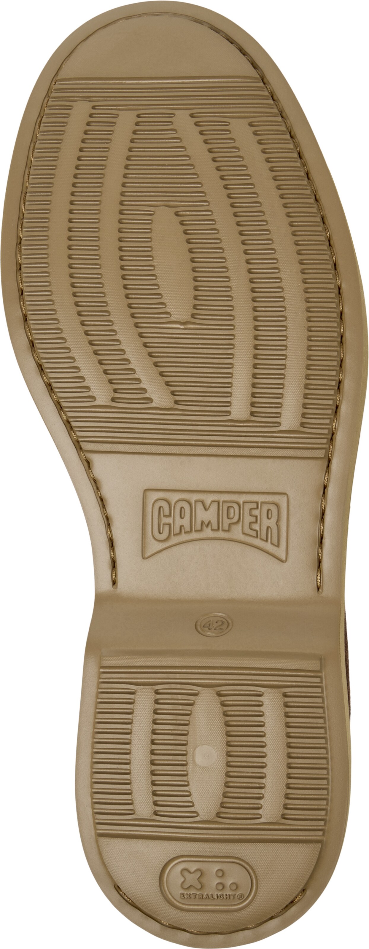 CAMPER - Mocassins 'Norman' em castanho