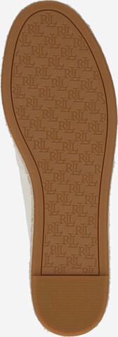 Lauren Ralph Lauren Espadrill 'CAMERYN' i vit