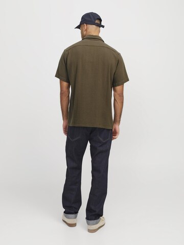R.D.D. ROYAL DENIM DIVISION Comfort Fit Hemd in Braun