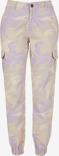 Laisvo stiliaus kelnės iš Urban Classics, spalva – smėlio spalva / tamsi smėlio / levandų spalva, Prekių apžvalga