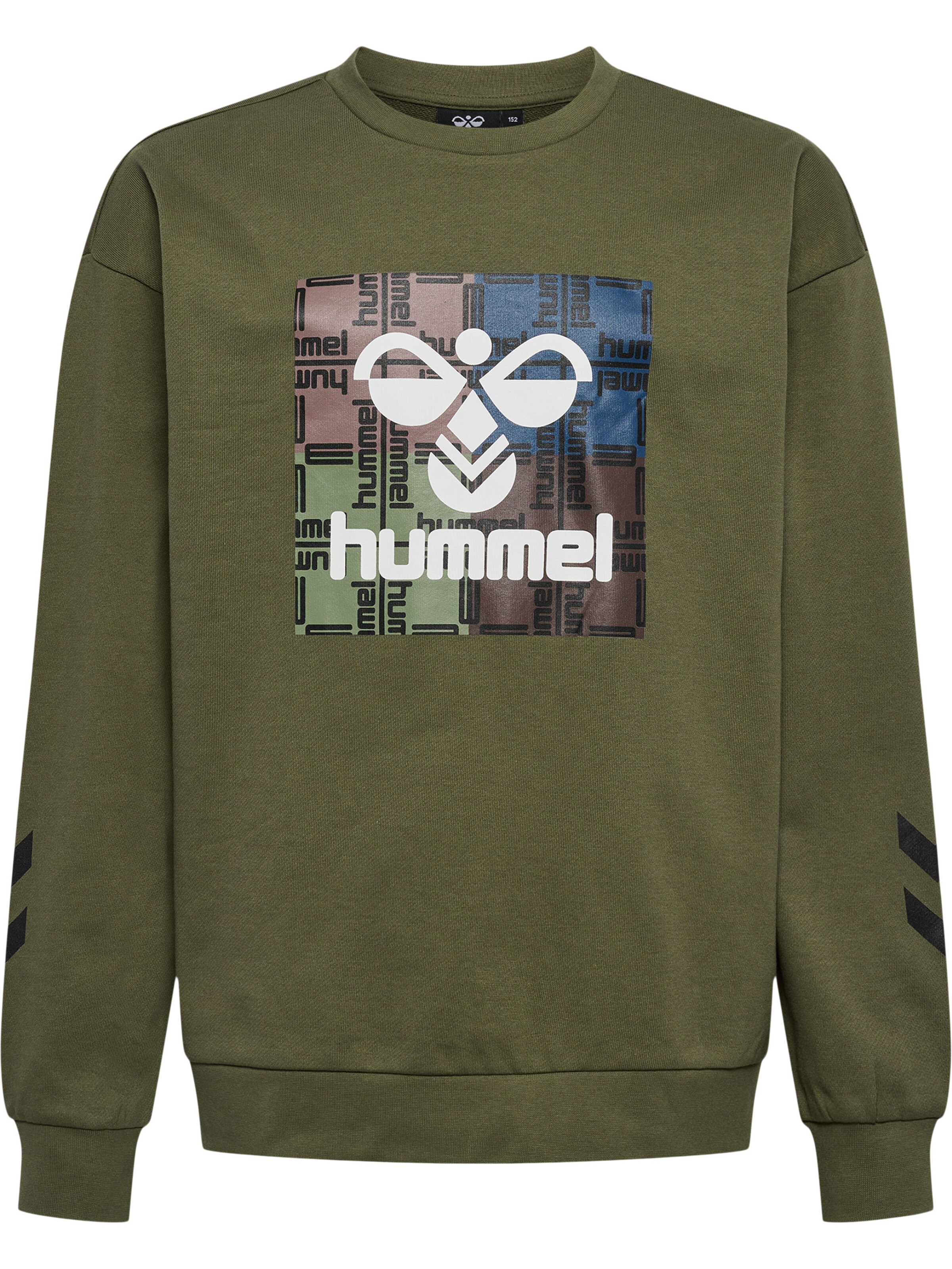 Hummel Sweatshirt in Green: front