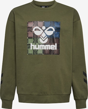 Hummel Sweatshirt in Grün: Vorderseite