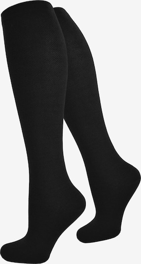 normani Kniestrümpfe in schwarz, Produktansicht