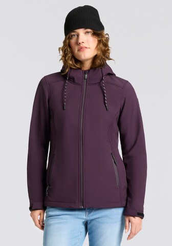 KILLTEC Übergangsjacke in Lila: Vorderseite
