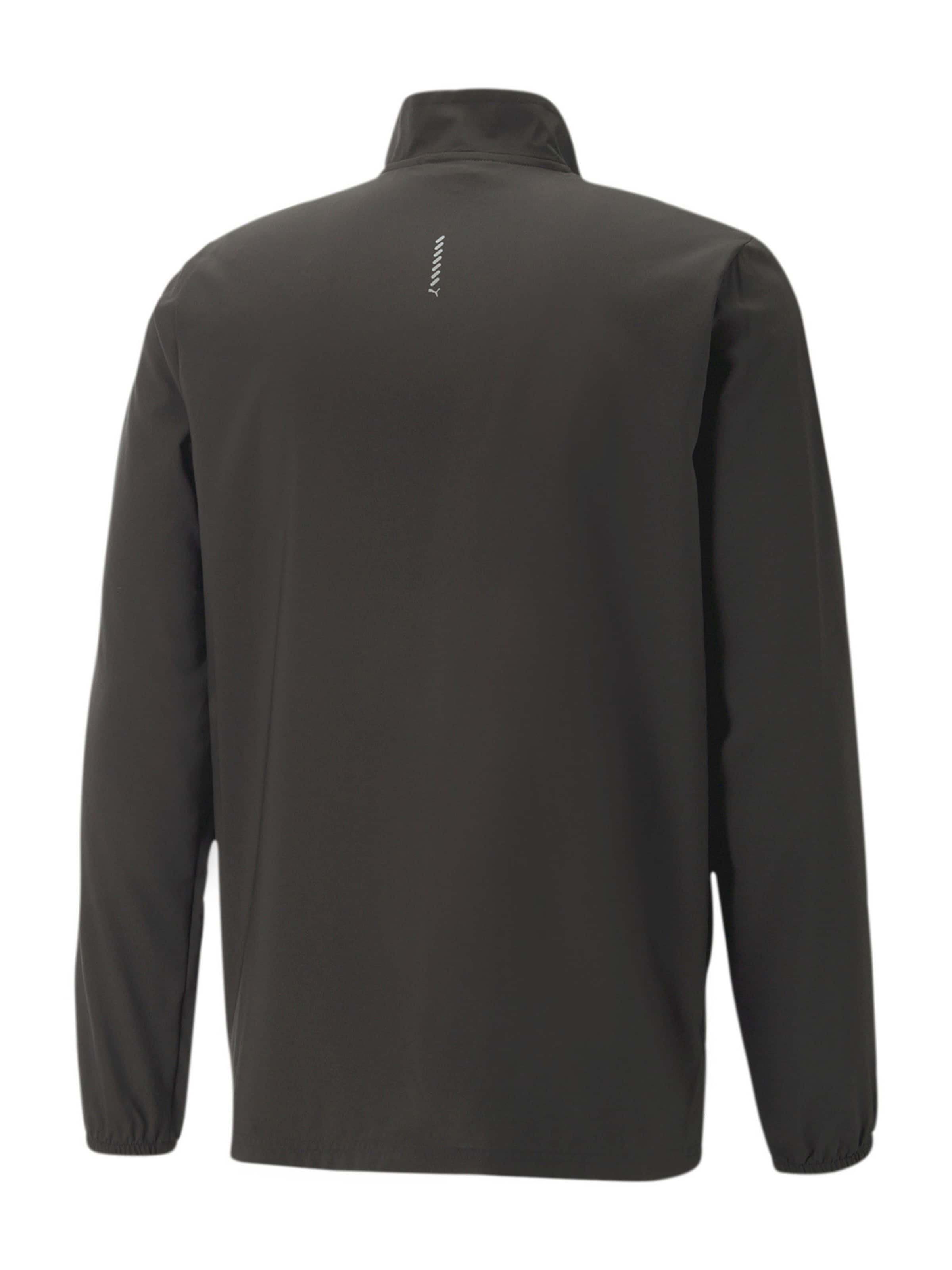 PUMA Sportjacke 'Run Favourite' in Schwarz