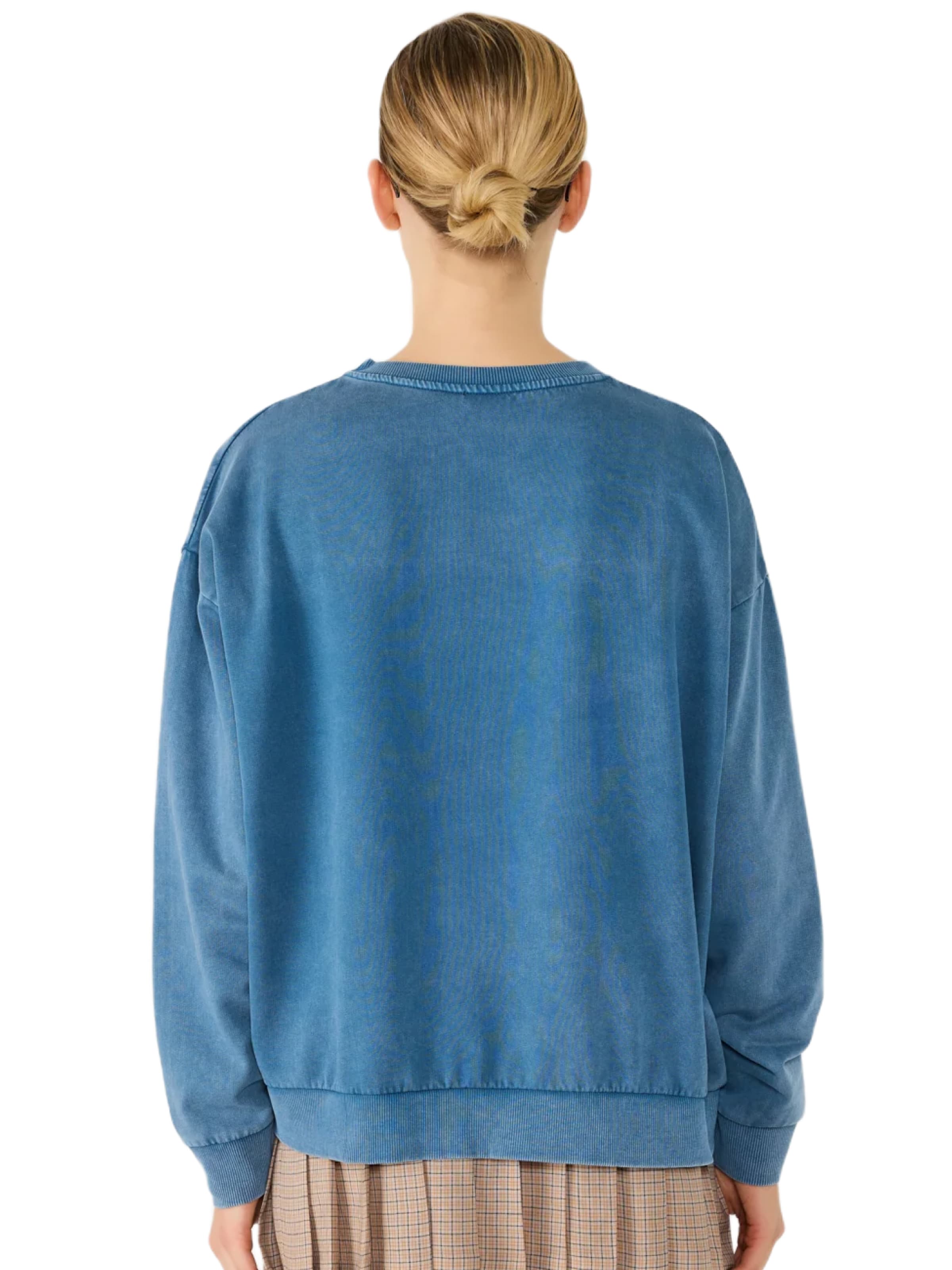 No Matter What Sweatshirt in Blauw