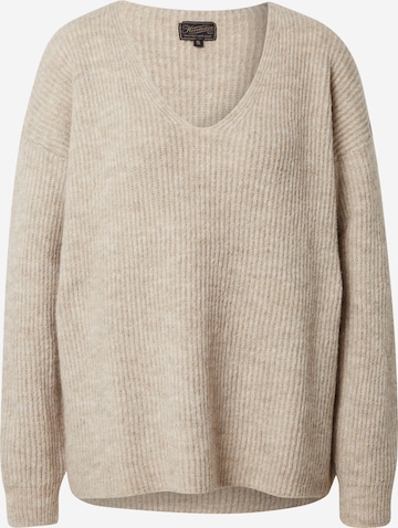 Pull-over 'Lini' Herrlicher en beige : devant