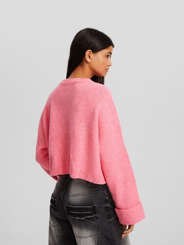 Bershka Sweater in Pink