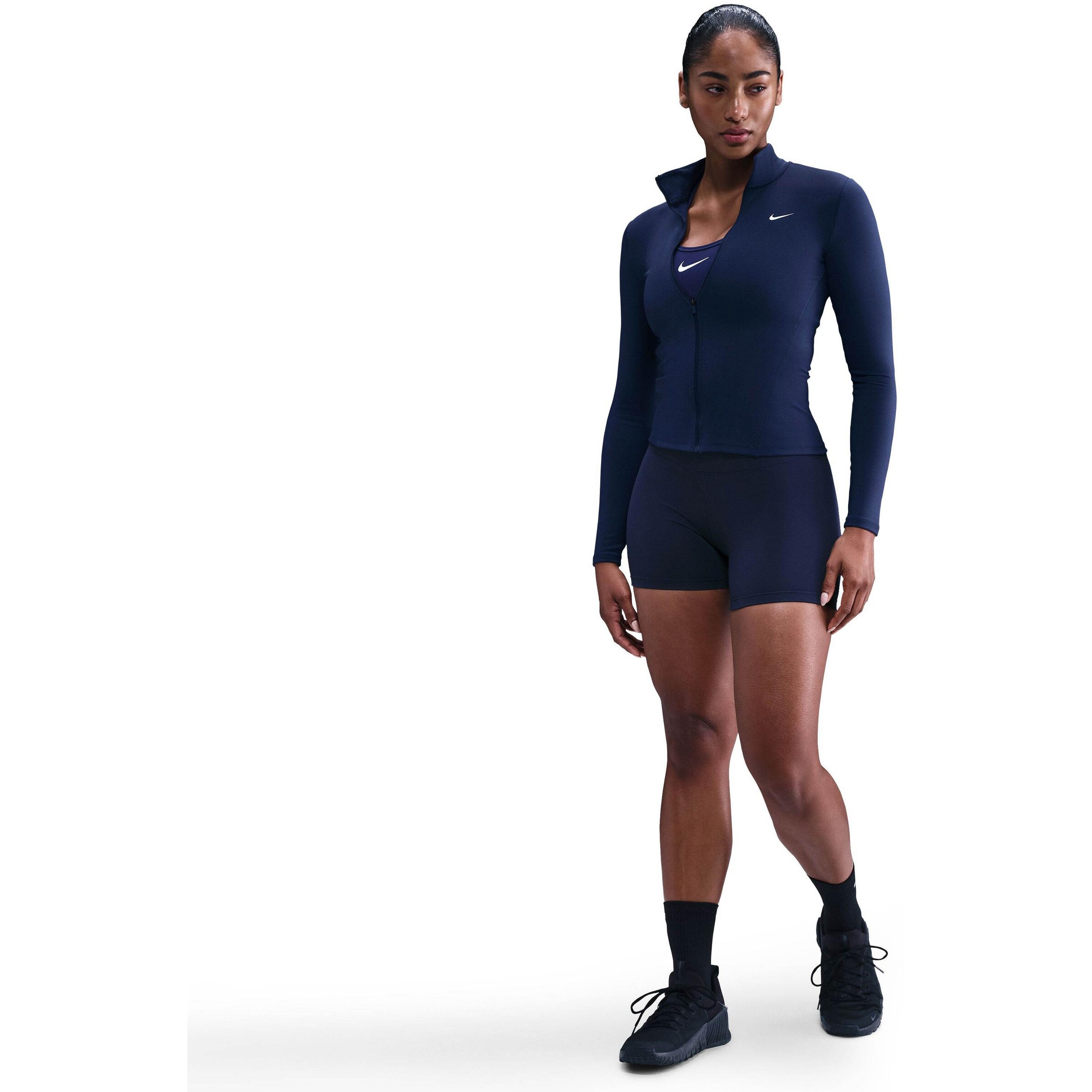 NIKE Trainingsjacke in Blau
