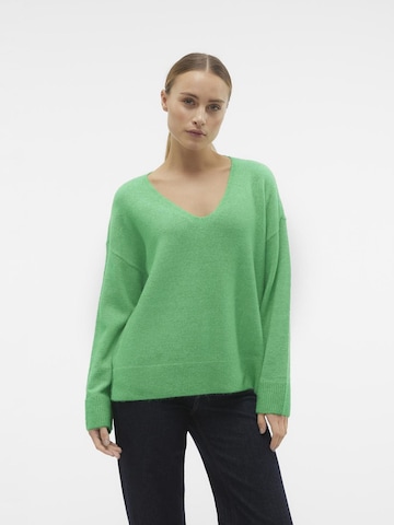 VERO MODA - Jersey 'PHILINE' en verde: frente