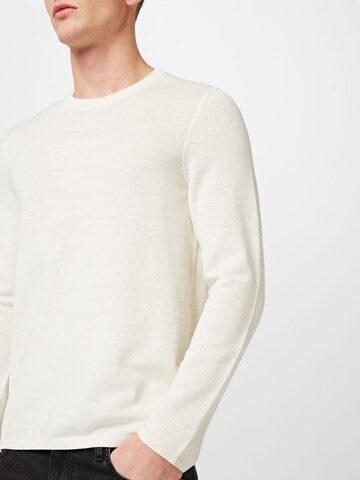 Pull-over Marc O'Polo en blanc