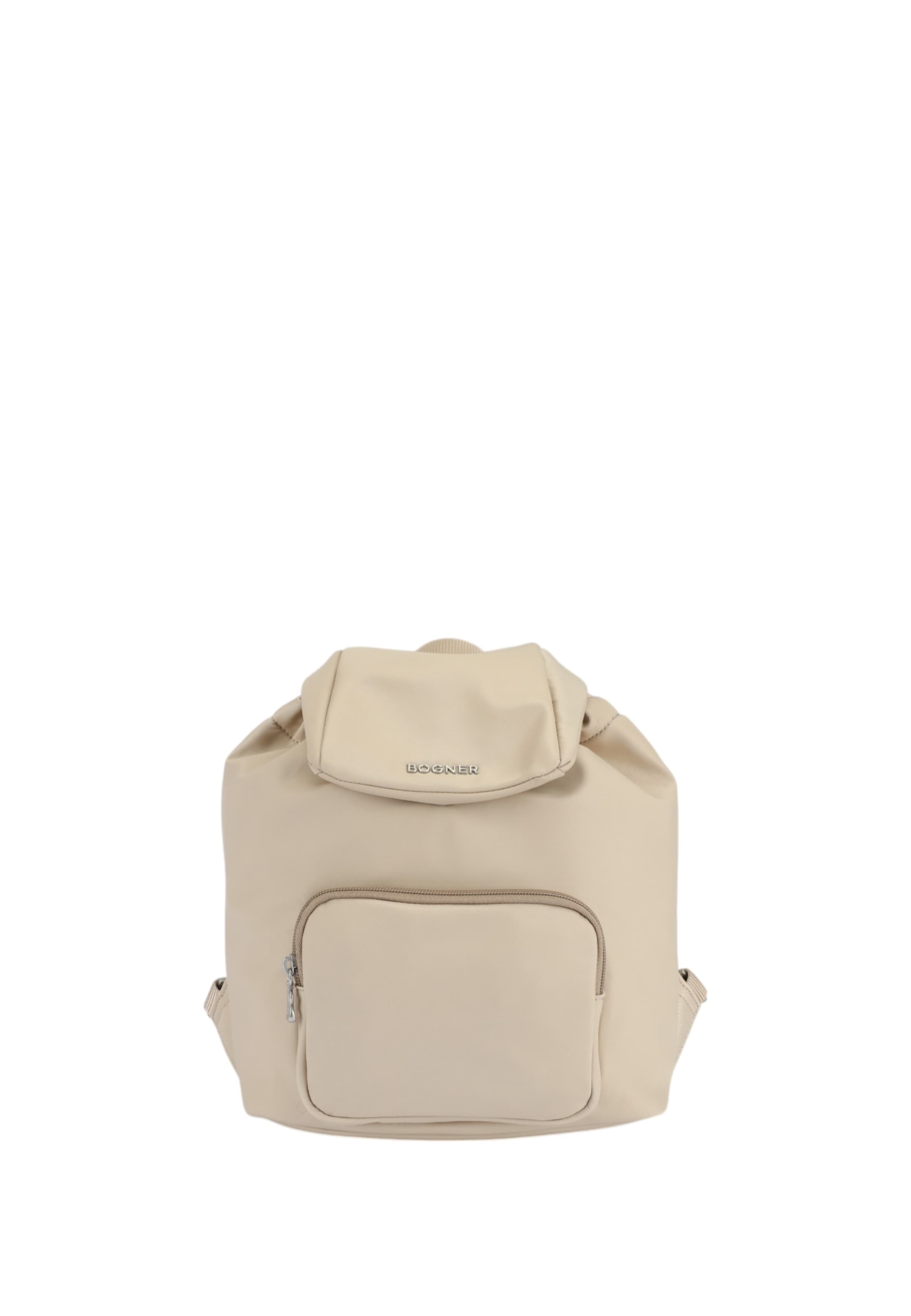 BOGNER Rucksack 'Klosters Feline' in Grau: Vorderseite