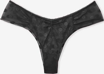 ETAM String 'Badine' in Schwarz: Vorderseite