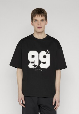 T-Shirt 'Strambers' ROCAWEAR en noir : devant