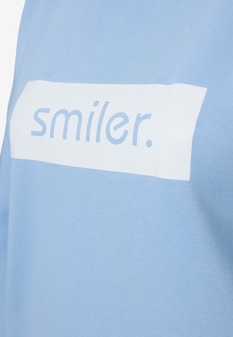 smiler. Sweatshirt 'Cuddle' in Blau