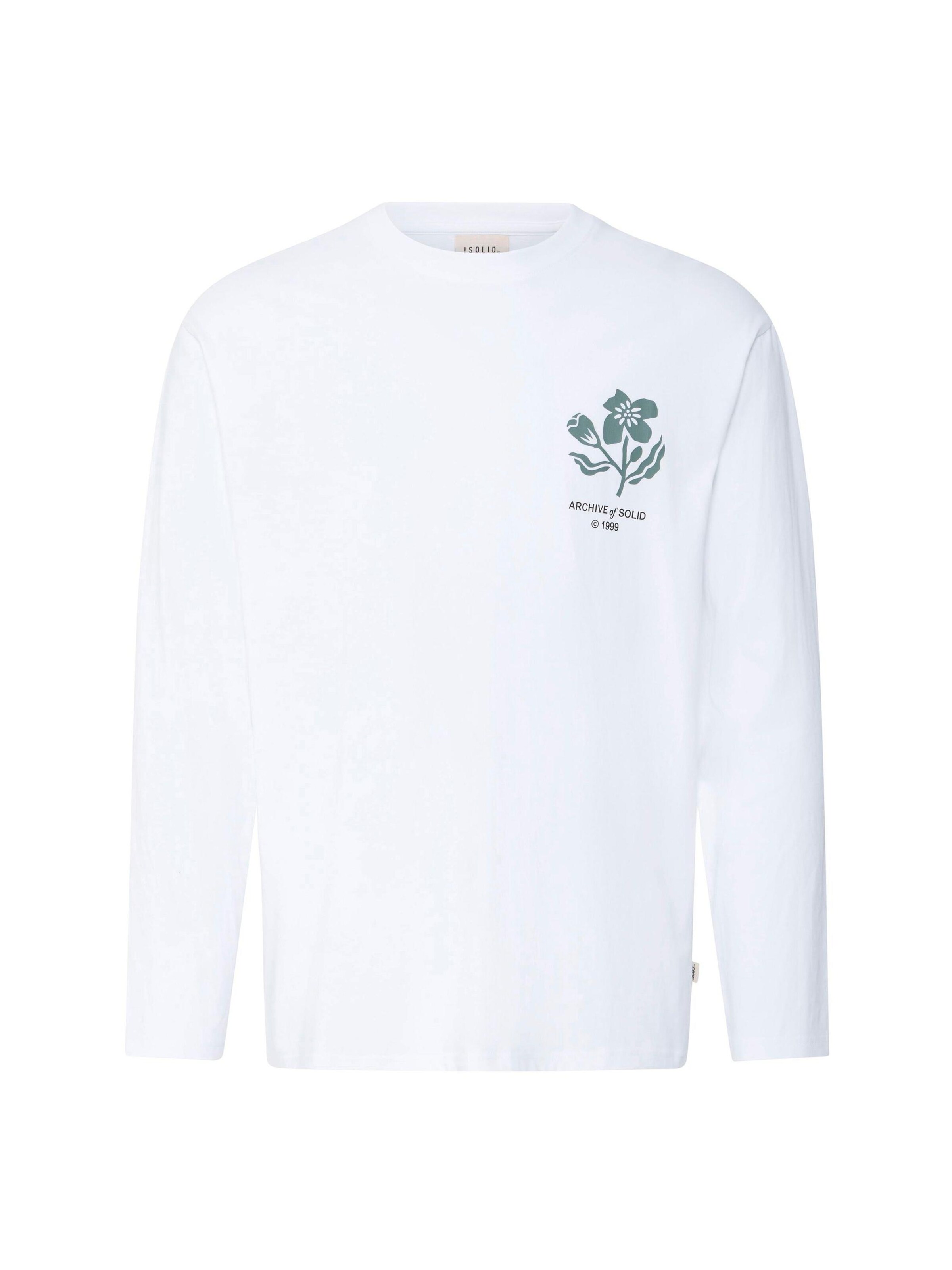 !Solid - Sudadera 'SDFulton' en blanco: frente