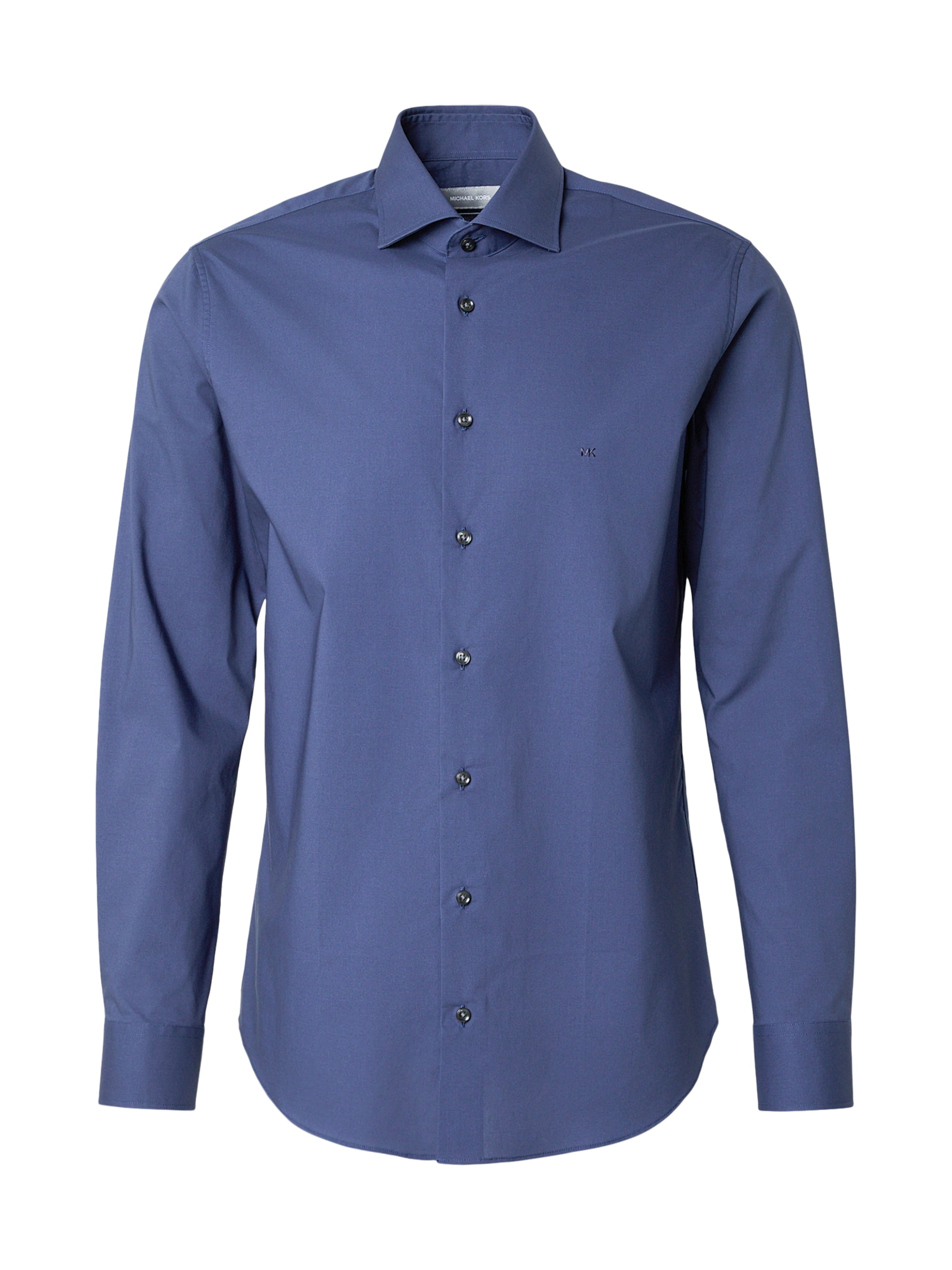 Michael Kors Slim fit Zakelijk overhemd in Blauw: voorkant