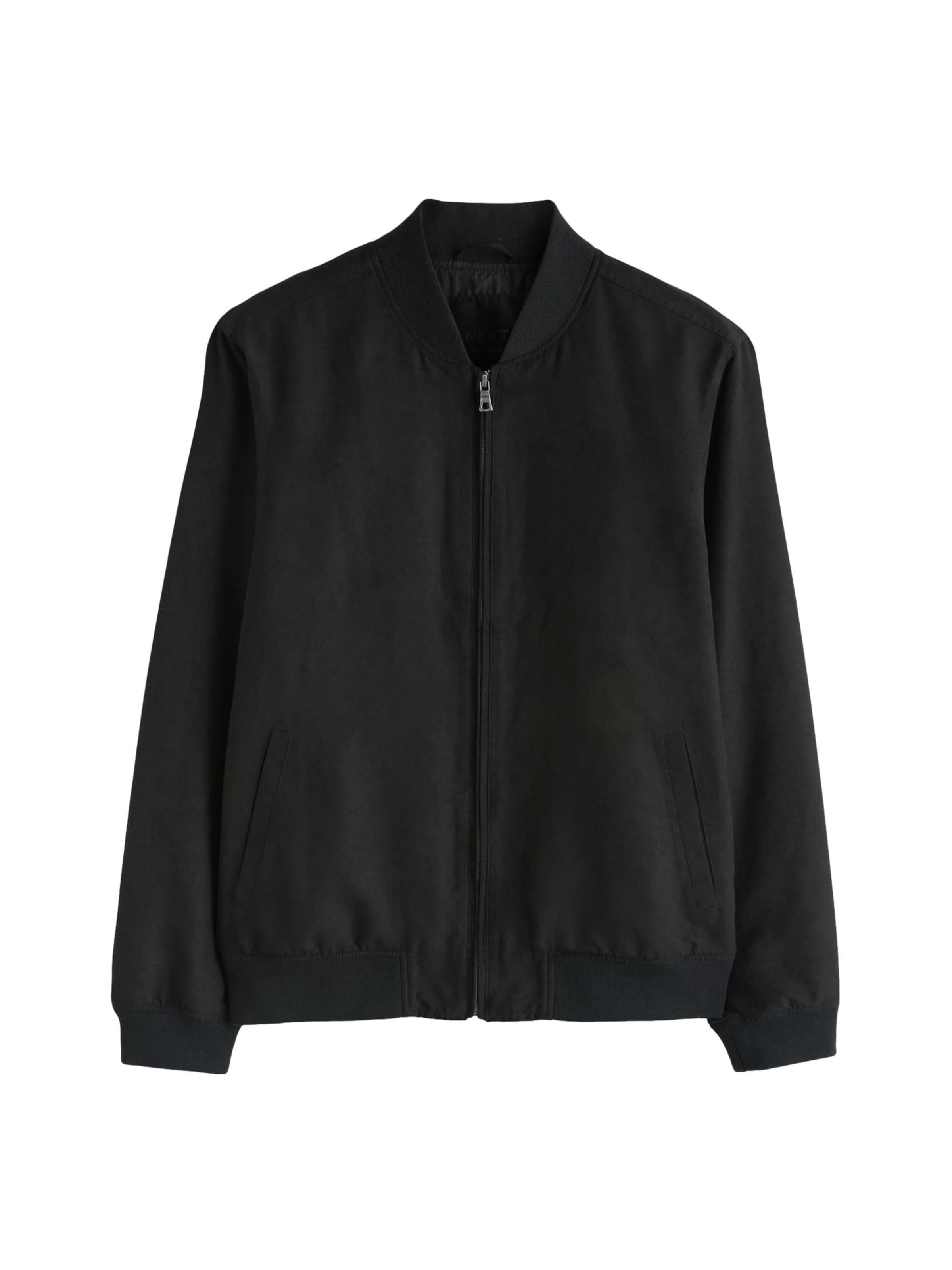 Next Jacke in Schwarz: Vorderseite