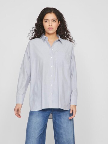 VILA Blouse 'VIDARMA' in Blauw: voorkant