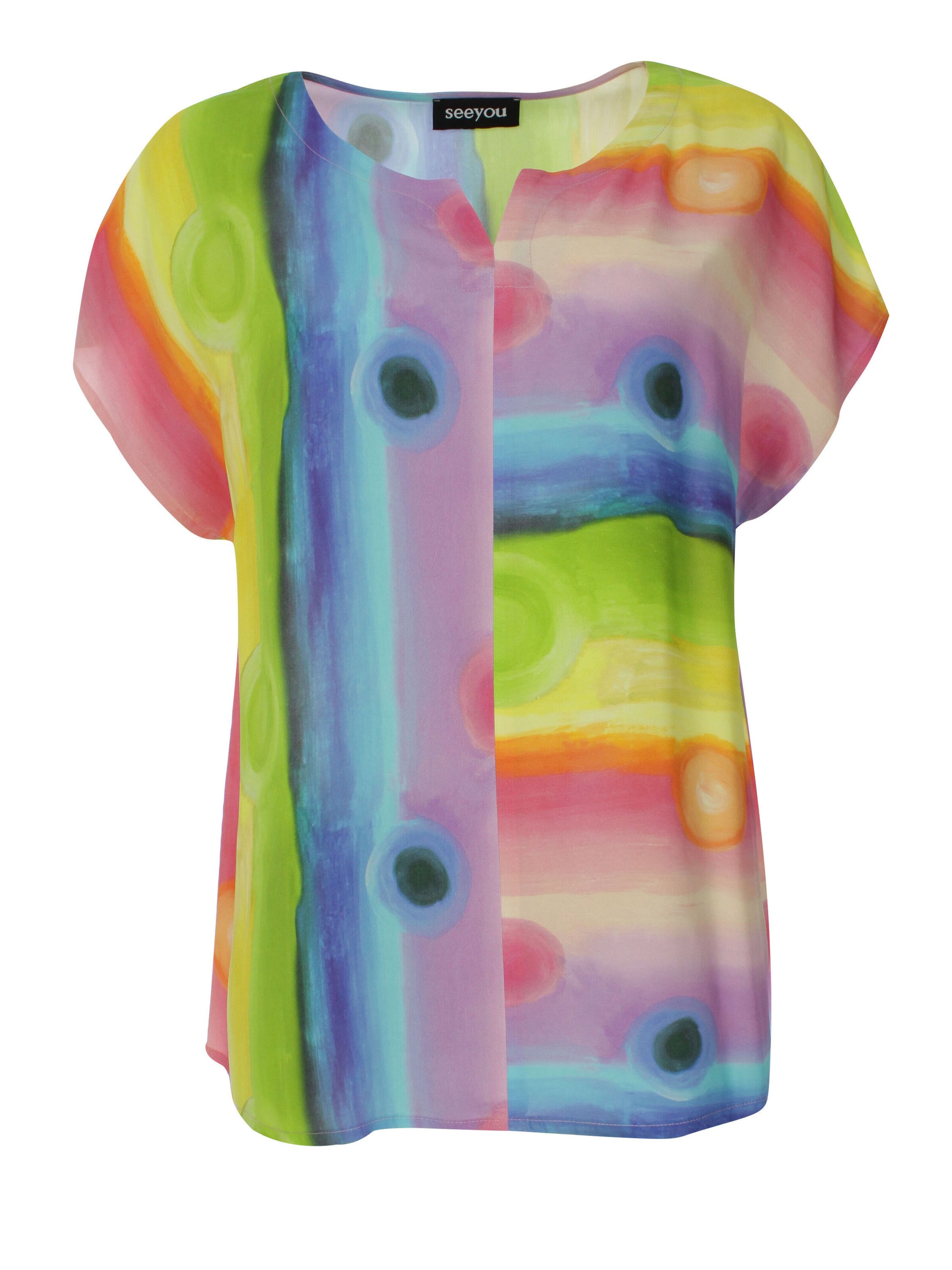 SEEYOU BY BIGGI M. Bluse in Mischfarben: Vorderseite