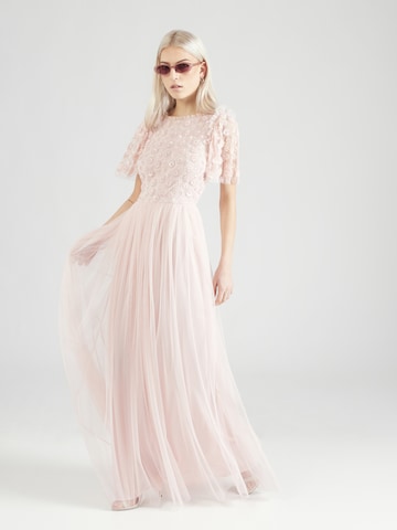 Maya Deluxe Evening Dress in Pink