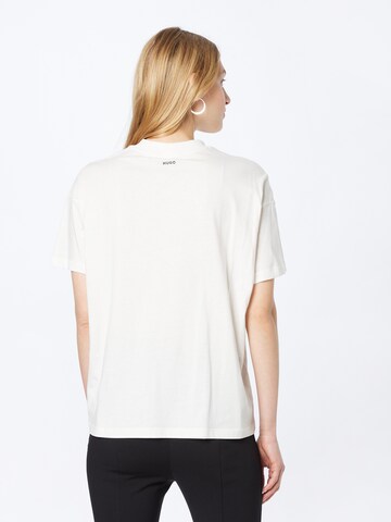 HUGO T-Shirt 'Dorene' in Weiß