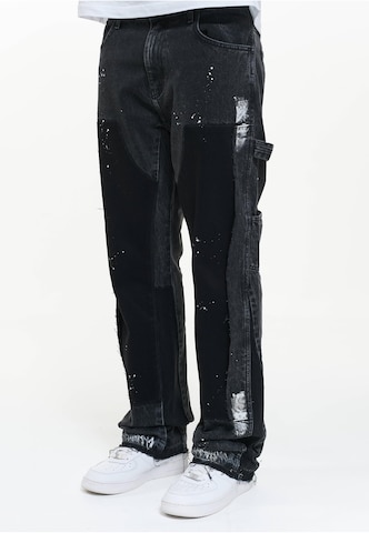 regular Jeans cargo 'Nardin' di 2Y Studios in grigio: frontale