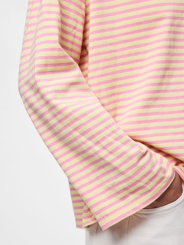 T-shirt 'PCSadie' PIECES en beige
