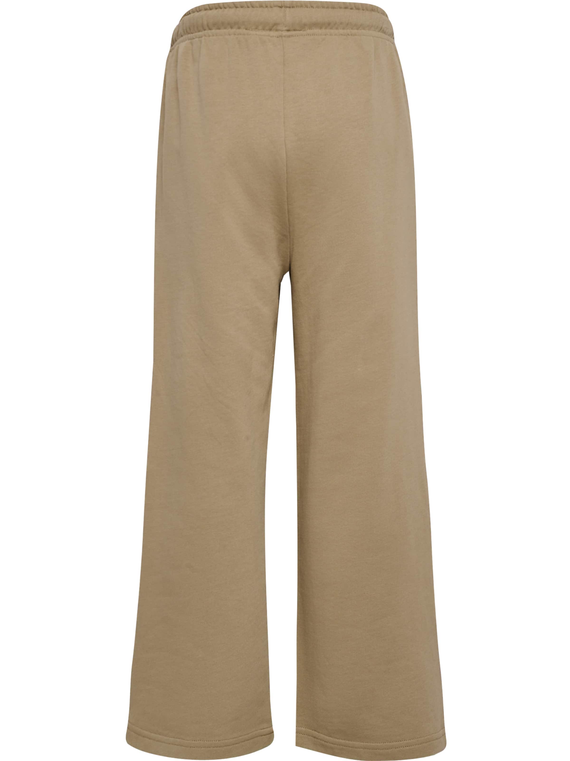 Hummel Wide leg Trousers 'Jump' in Brown