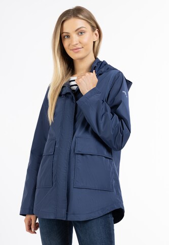 DreiMaster Maritim Weatherproof jacket in Blue: front