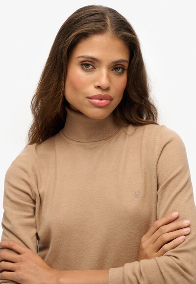 Superdry Pull-over en beige, Vue avec produit