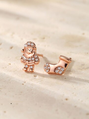 Boucles d'oreilles 'Santa Cheer' Hey Happiness en or
