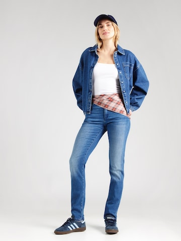 Slimfit Jeans 'CROSBY' de la MUSTANG pe albastru