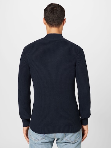 Casual Friday Pullover 'Karlo' in Blau