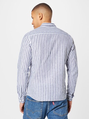 Clean Cut Copenhagen Regular fit Button Up Shirt 'Jamie' in Blue