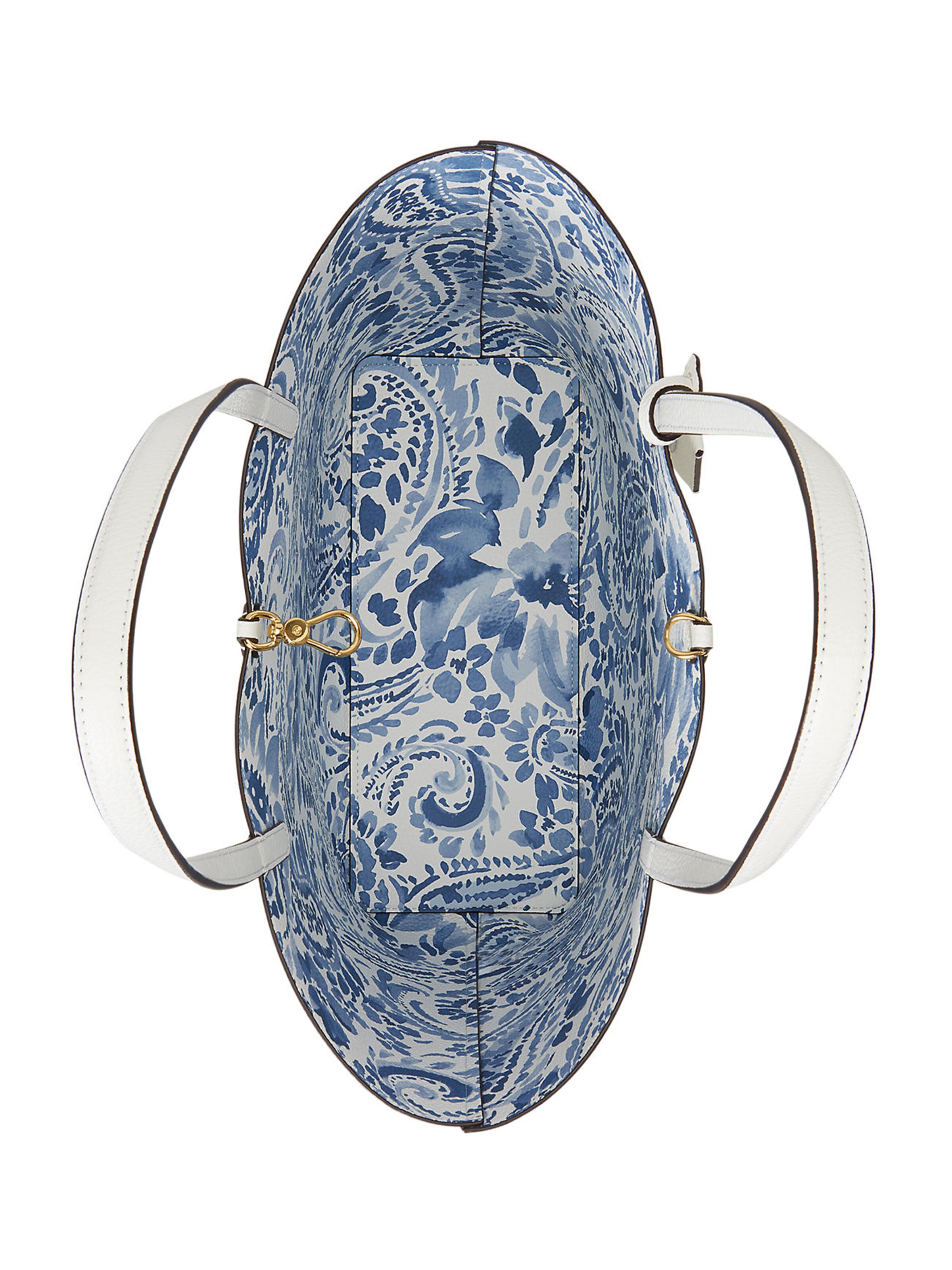 Lauren Ralph Lauren Nakupovalna torba | bela barva