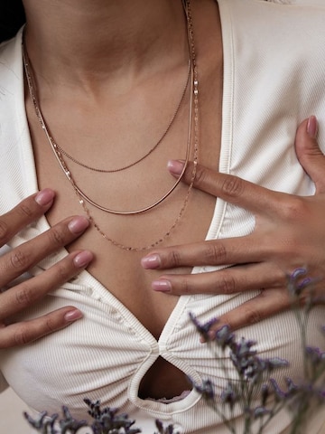 Hey Happiness Ketting 'Fine Triple Layer' in Goud