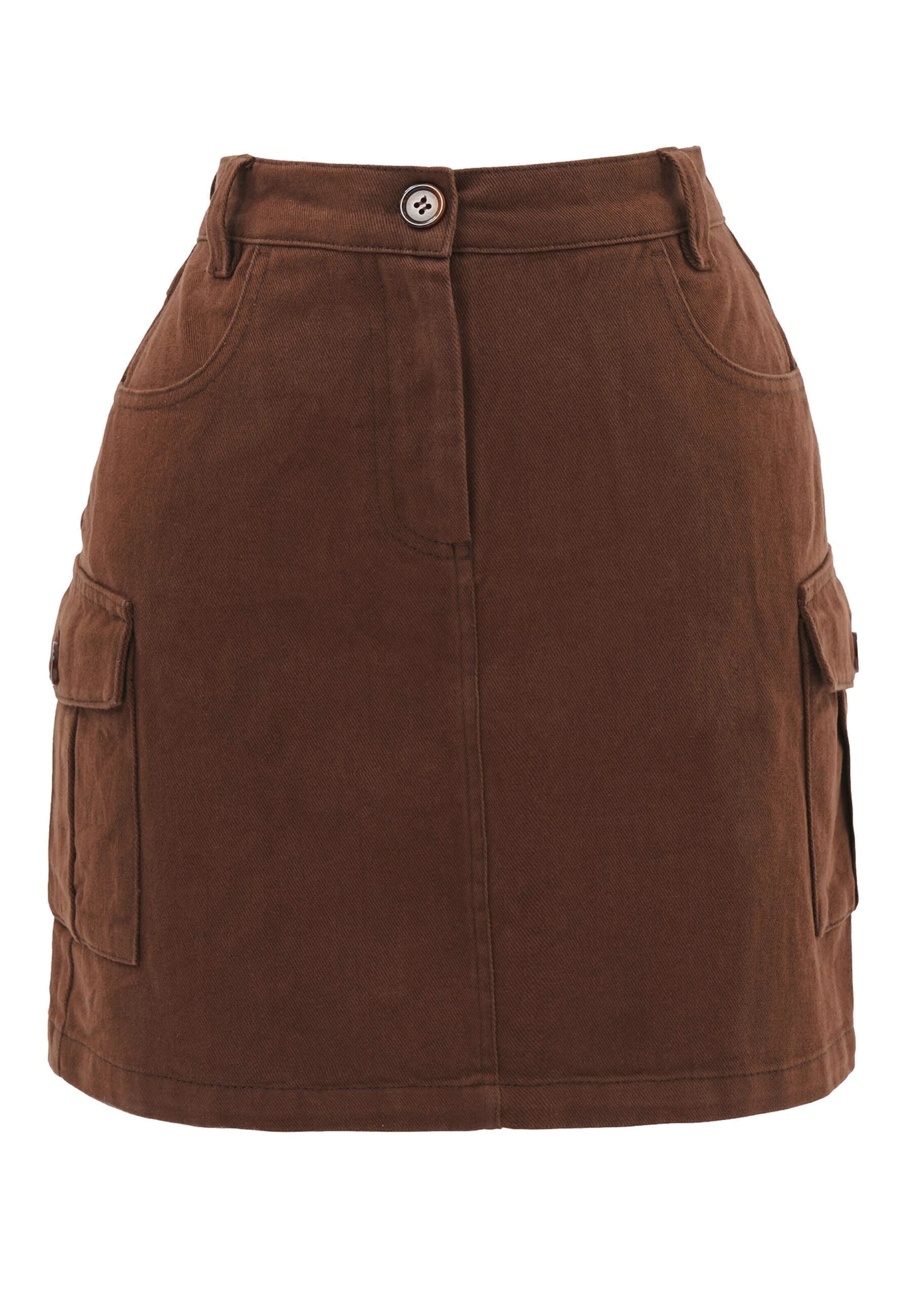 FRESHLIONS Skirt 'Pina' in Brown: front