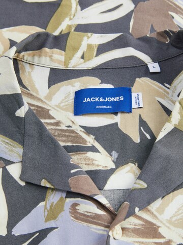 JACK & JONES Comfort fit Overhemd in Grijs