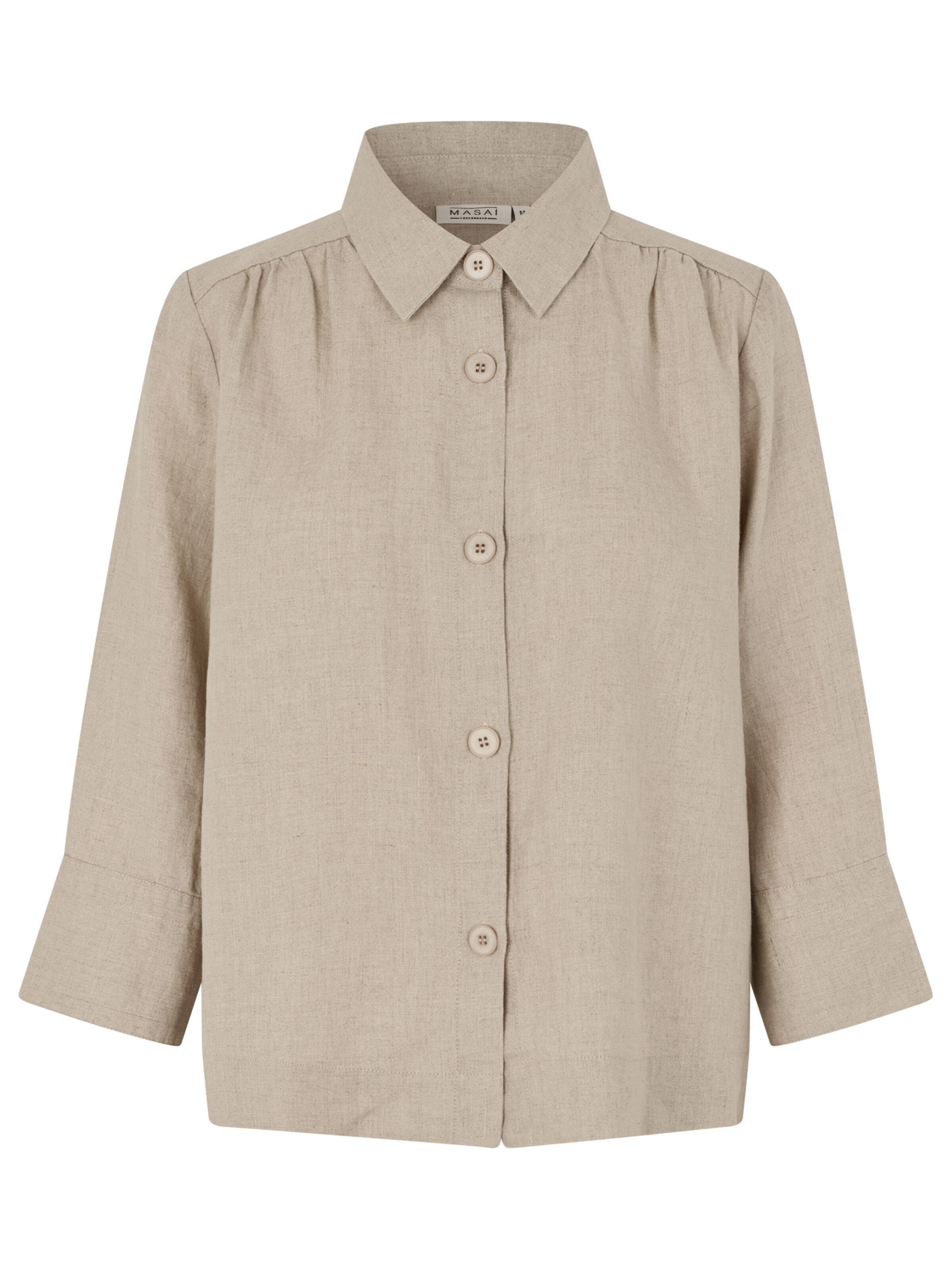 Chemisier 'MaIdakai' Masai en beige : devant