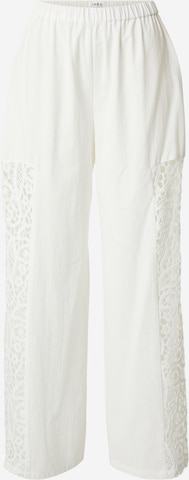 EDITED Regular Broek 'Malu' in Wit: voorkant