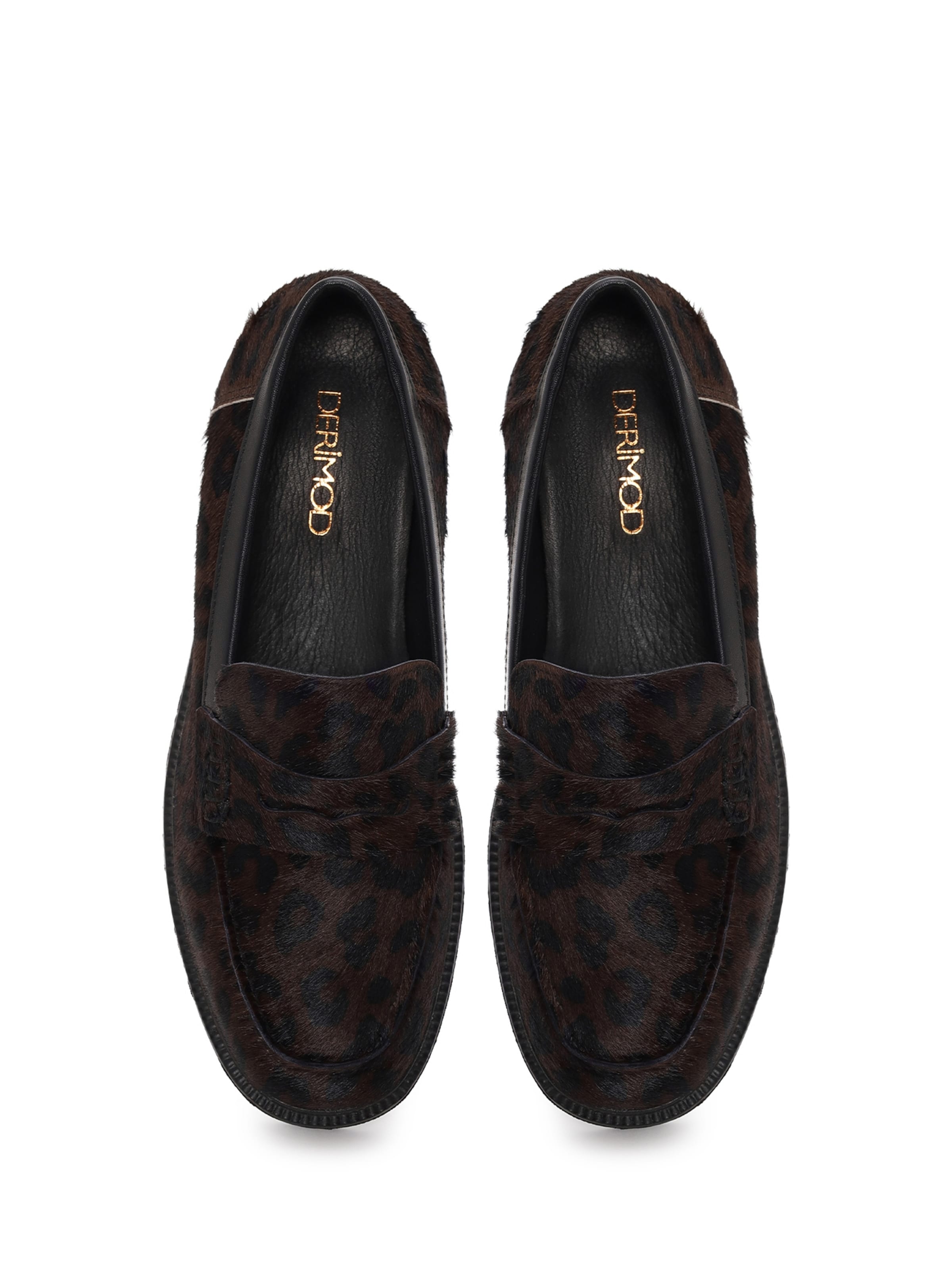 Derimod - Sapato Slip-on em castanho