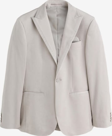 Next Slim Fit Sakko 'Self' in Weiß: Vorderseite