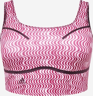 ADIDAS BY STELLA MCCARTNEY Sports Top 'Truepurpose Printed ' in Pink: front