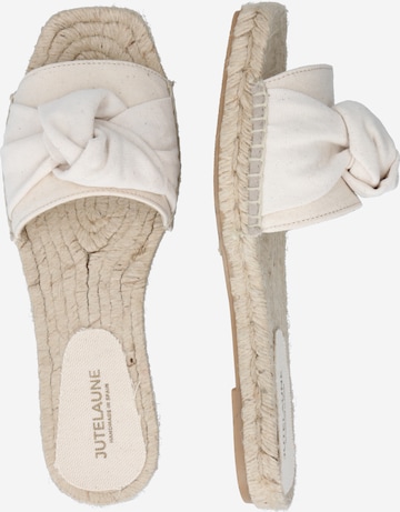 JUTELAUNE Pantoletter i beige