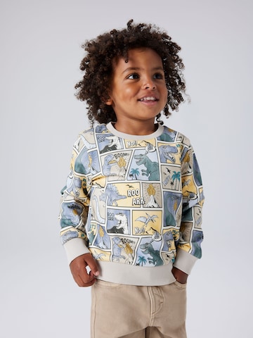 NAME IT Sweatshirt 'NMMSIKALAS' in Beige: front