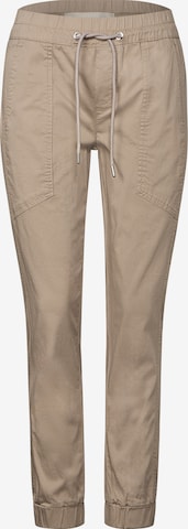 STREET ONE Slim fit Pants in Beige: front