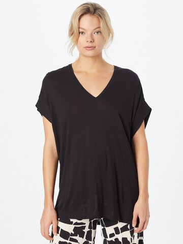 Lindex - Camiseta 'Vera' en negro: frente